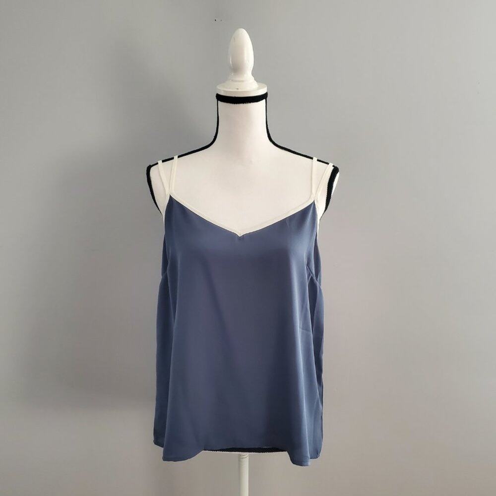 Forever 21 Flowy Tank Top Gray M
